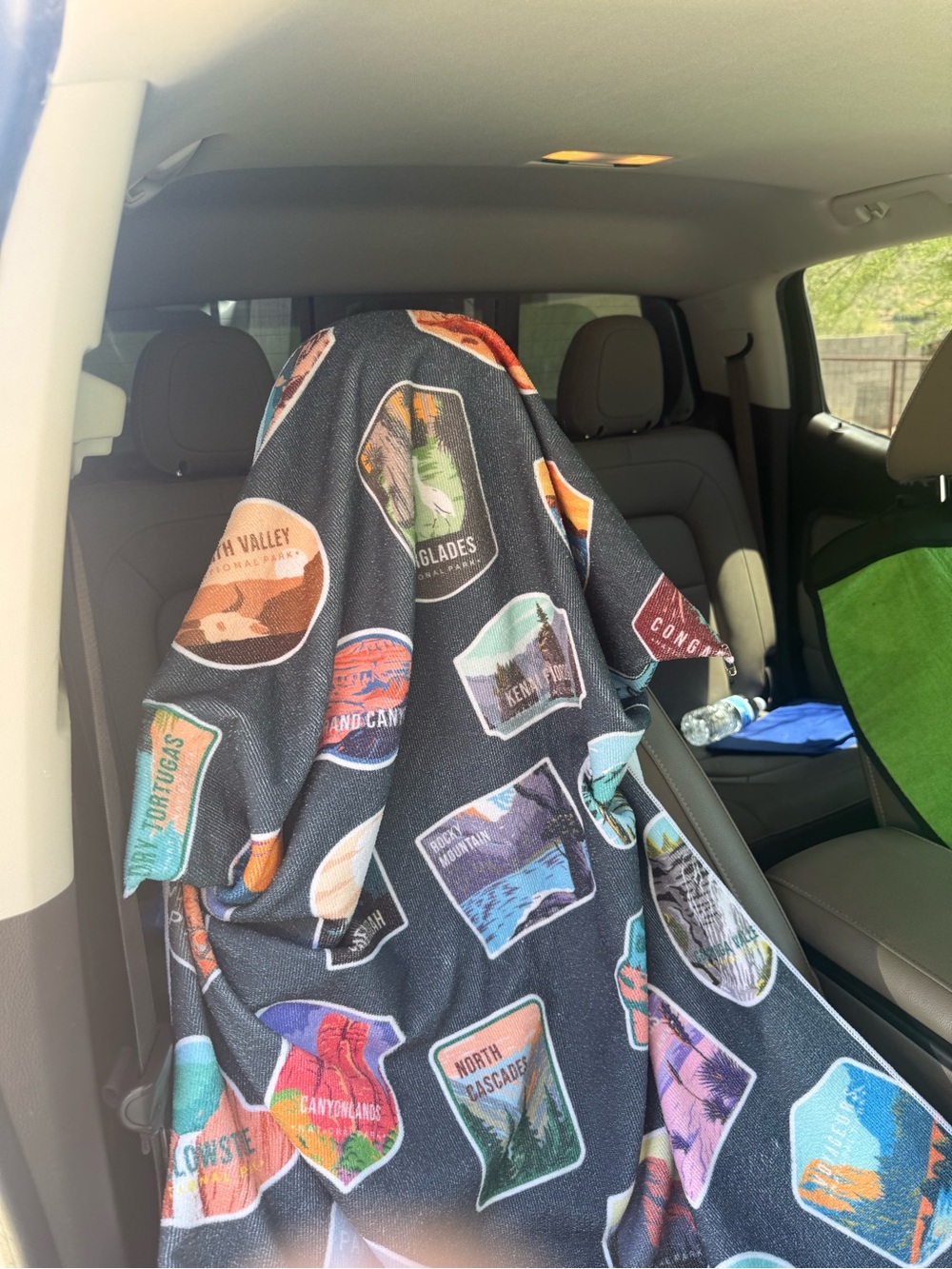 Set of 2 National Parks Microfiber Front Car Seat Covers – Universal Fit